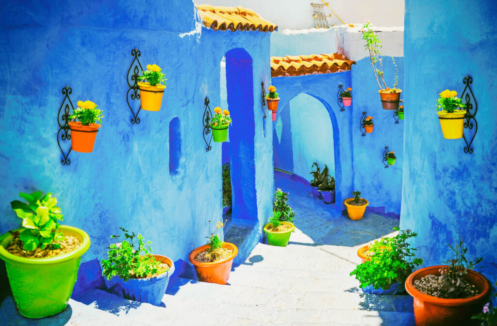 les ruelles bleues de Chefchaouen