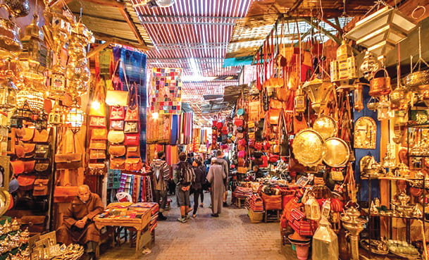 le souk de Tanger; le lieu incontournable de l'artisanat marocain