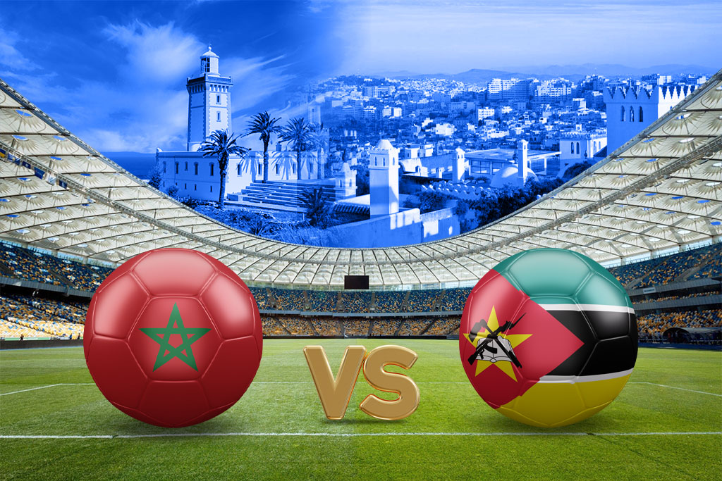Vivez le match Maroc vs Mozambique à Tanger – Suivi en direct dans l’espace Nouba au Mandarin Palace